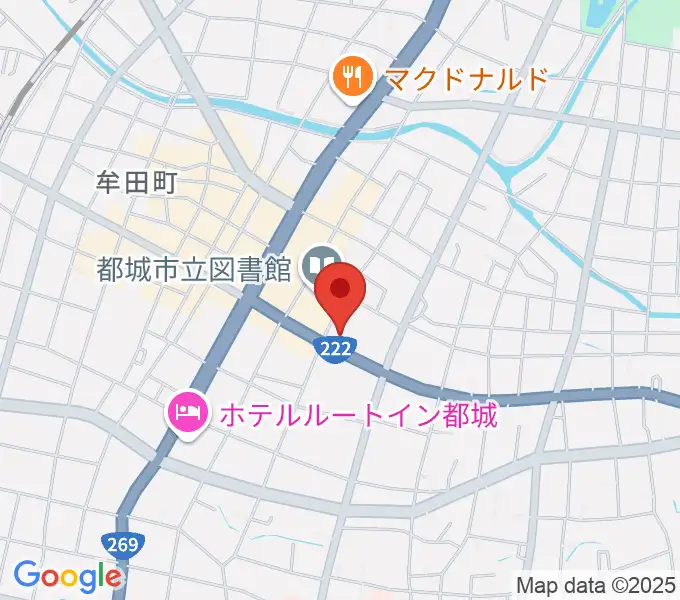 ウエルネス交流プラザの地図