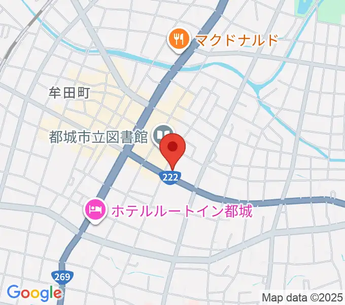 ウエルネス交流プラザの地図