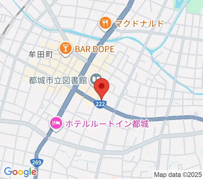 ウエルネス交流プラザの地図