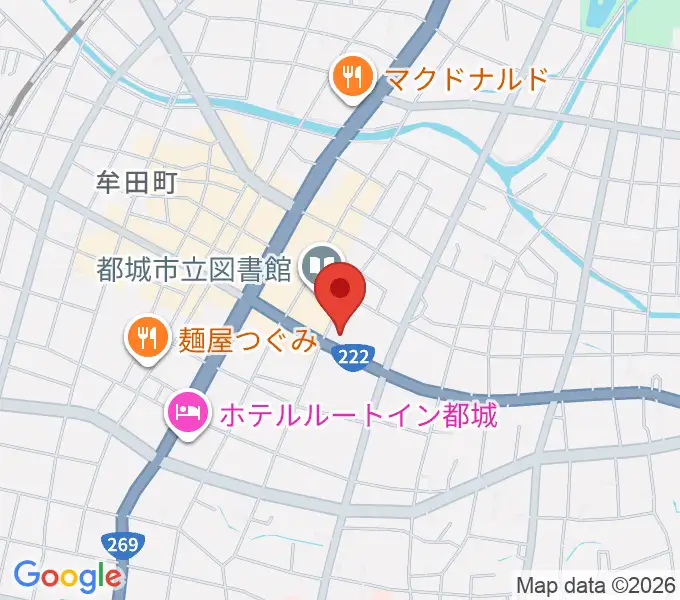 ウエルネス交流プラザの地図