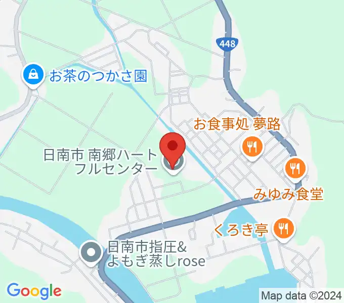 日南市南郷ハートフルセンターの地図