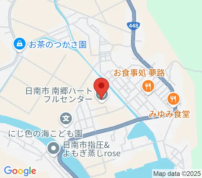 日南市南郷ハートフルセンターの地図