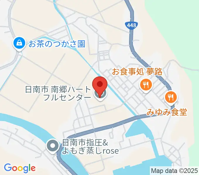 日南市南郷ハートフルセンターの地図