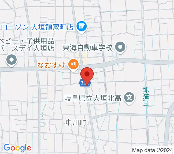 スタジオPAOの地図