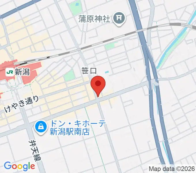 桐朋 子供のための音楽教室 新潟教室の地図