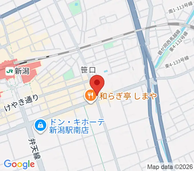 桐朋 子供のための音楽教室 新潟教室の地図