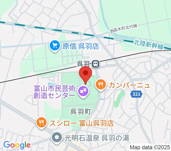 桐朋 子供のための音楽教室 富山教室の地図