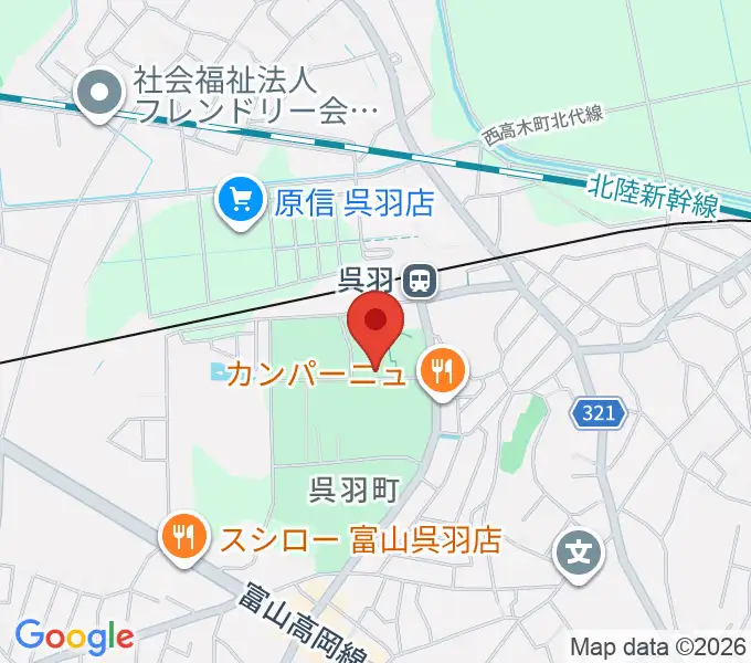 桐朋 子供のための音楽教室 富山教室の地図