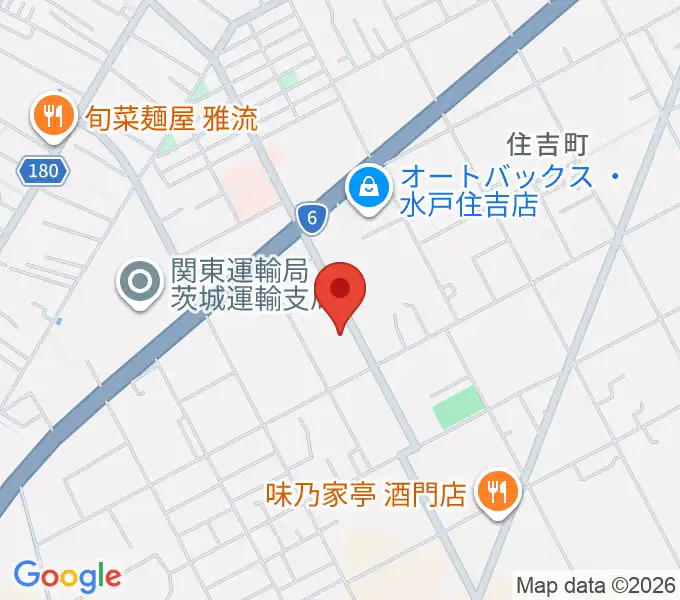 桐朋 子供のための音楽教室 水戸教室の地図