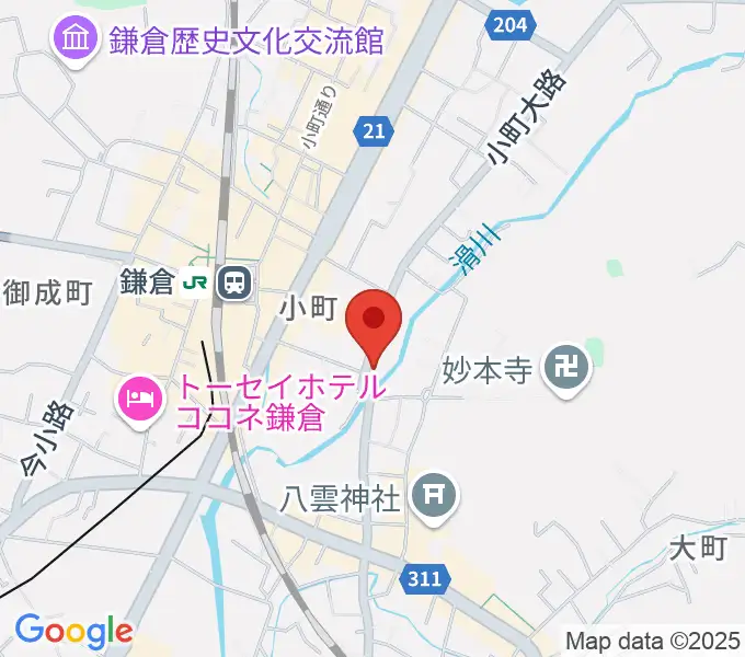 桐朋 子供のための音楽教室 鎌倉・横浜教室の地図