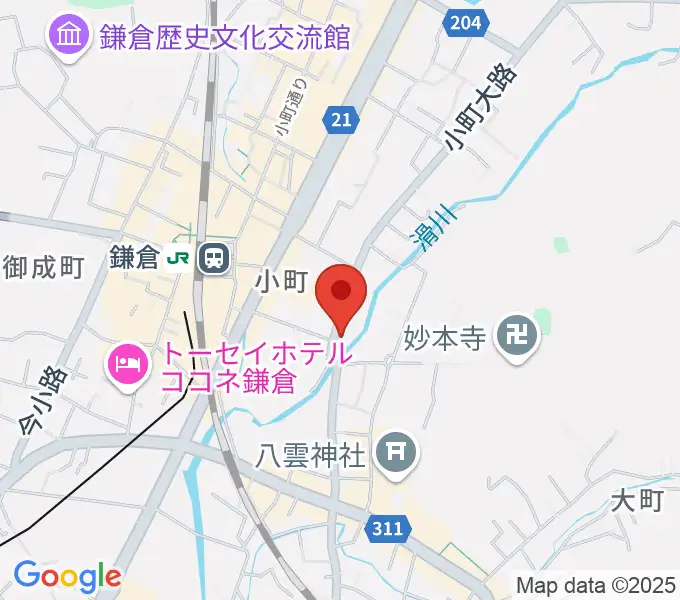 桐朋 子供のための音楽教室 鎌倉・横浜教室の地図