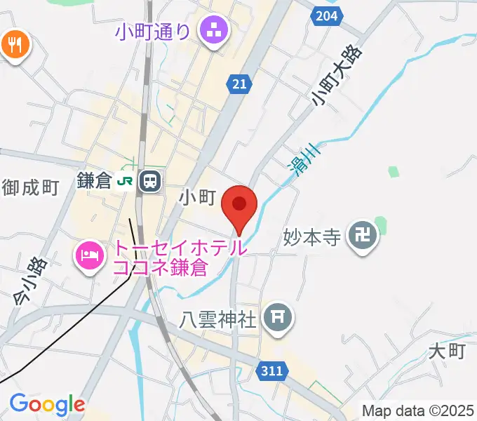 桐朋 子供のための音楽教室 鎌倉・横浜教室の地図