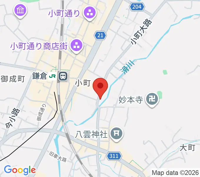 桐朋 子供のための音楽教室 鎌倉・横浜教室の地図