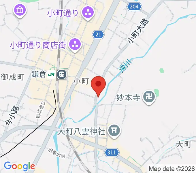 桐朋 子供のための音楽教室 鎌倉・横浜教室の地図