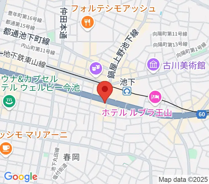 日響楽器 池下店の地図