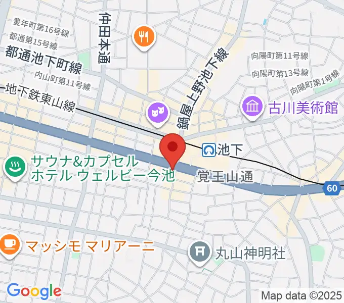 日響楽器 池下店の地図