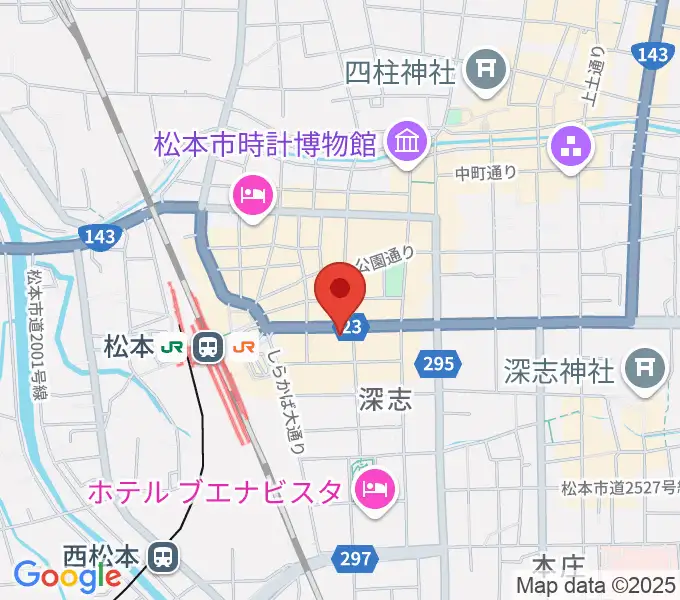 桐朋 子供のための音楽教室 松本教室の地図