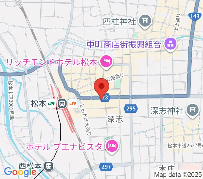 桐朋 子供のための音楽教室 松本教室の地図