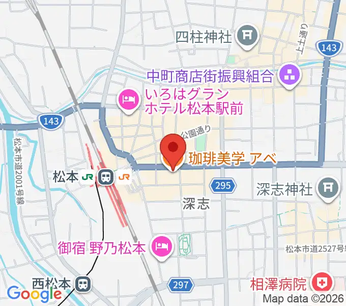桐朋 子供のための音楽教室 松本教室の地図