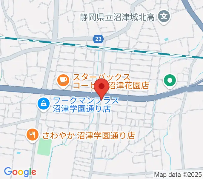 桐朋 子供のための音楽教室 富士教室の地図