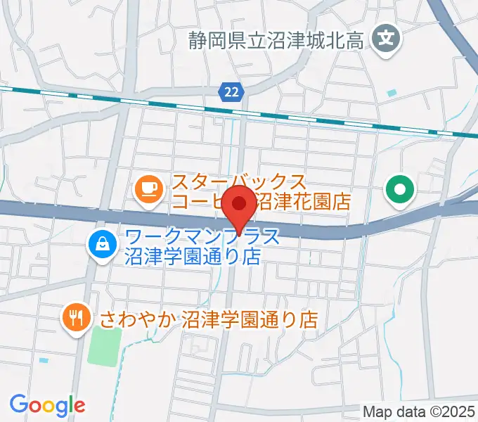 桐朋 子供のための音楽教室 富士教室の地図