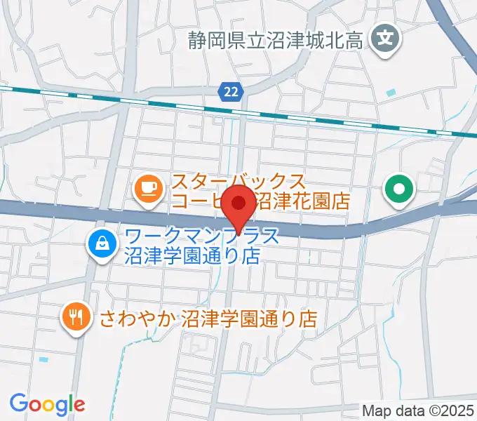 桐朋 子供のための音楽教室 富士教室の地図