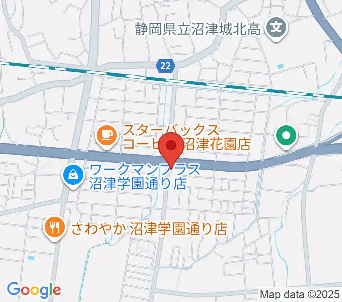 桐朋 子供のための音楽教室 富士教室の地図