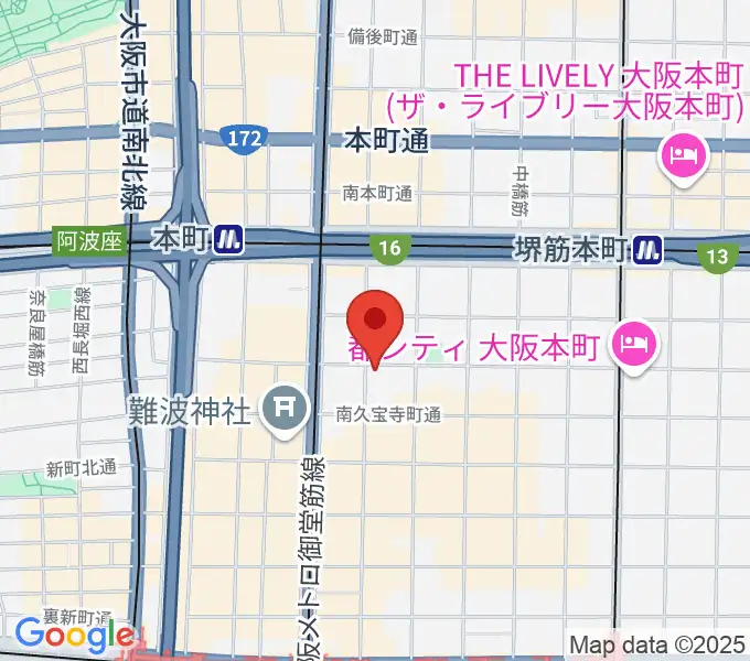 桐朋 子供のための音楽教室 大阪教室の地図