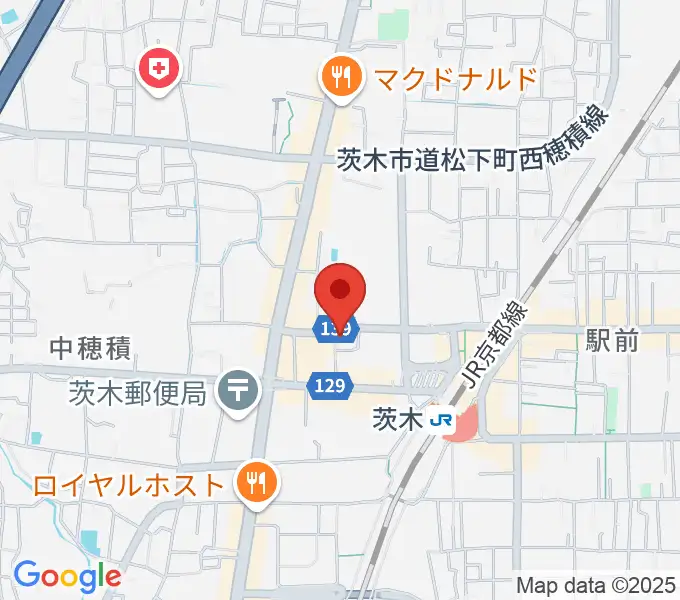 桐朋 子供のための音楽教室 茨木教室の地図