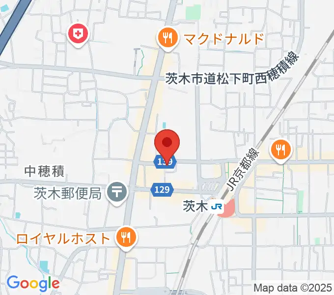 桐朋 子供のための音楽教室 茨木教室の地図