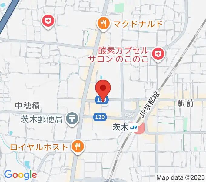 桐朋 子供のための音楽教室 茨木教室の地図