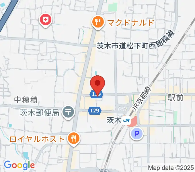 桐朋 子供のための音楽教室 茨木教室の地図