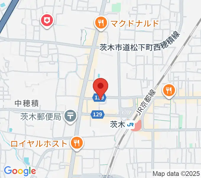 桐朋 子供のための音楽教室 茨木教室の地図