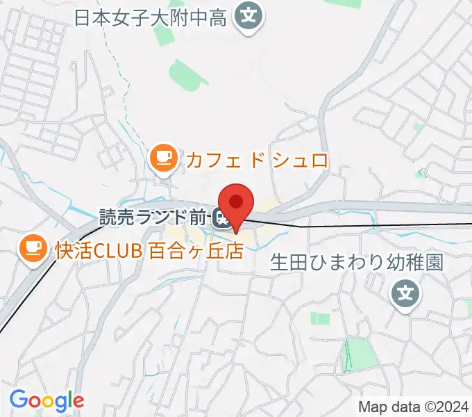 Miki music innの地図