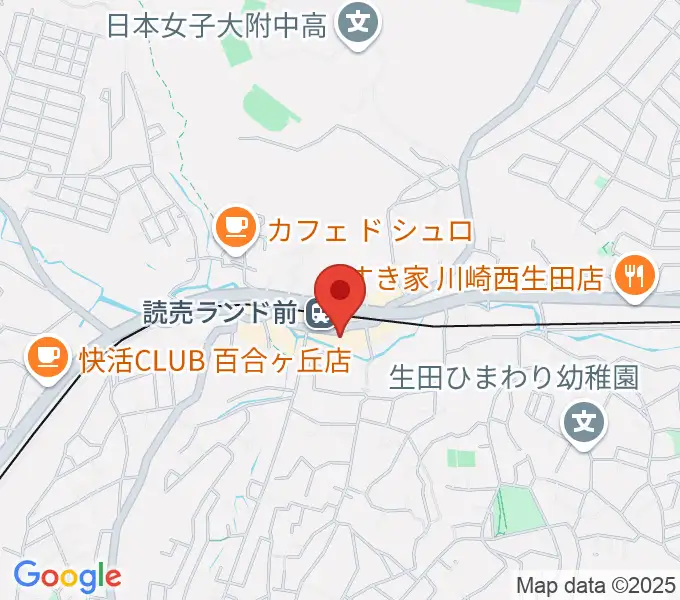 Miki music innの地図