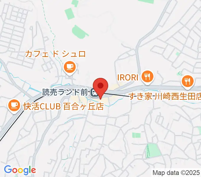 Miki music innの地図