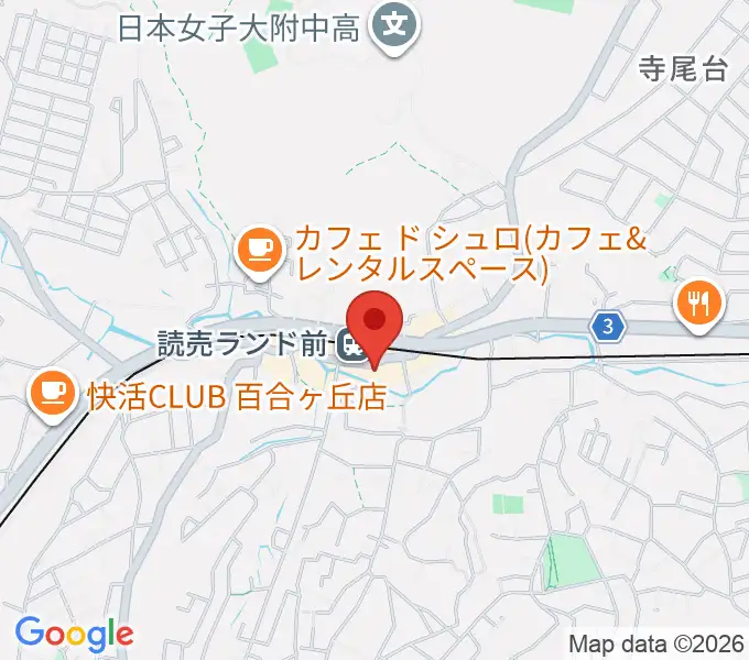 Miki music innの地図