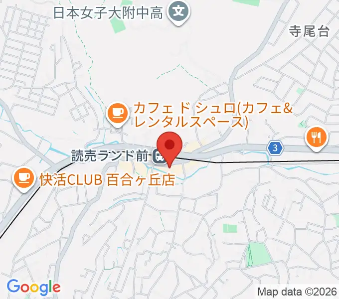 Miki music innの地図