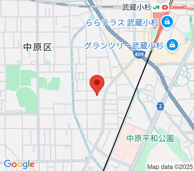 シャコンヌ音楽教室の地図