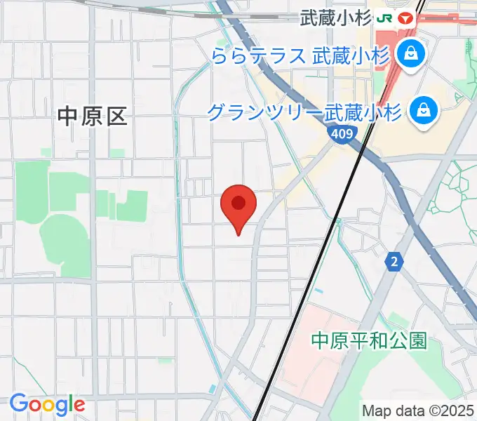 シャコンヌ音楽教室の地図