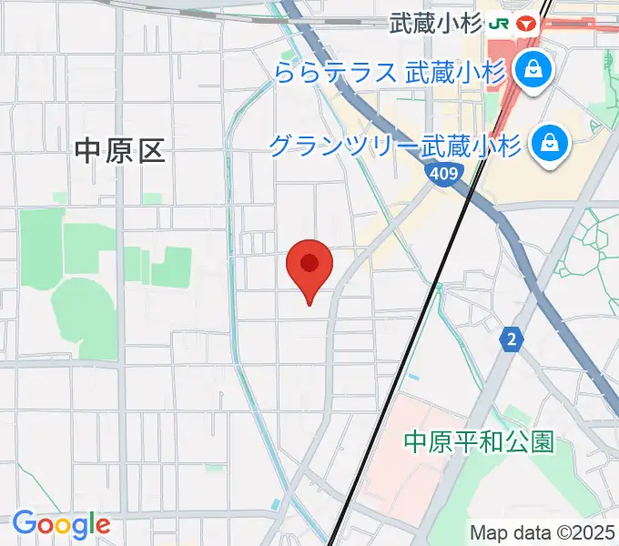 シャコンヌ音楽教室の地図