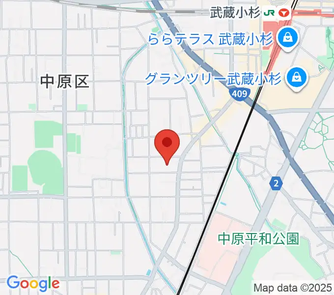 シャコンヌ音楽教室の地図