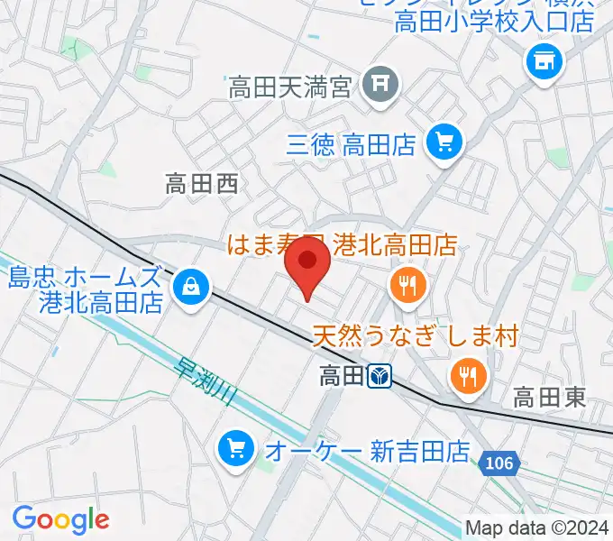 ミュージックオアシスの地図