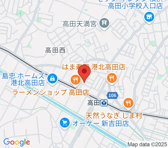 ミュージックオアシスの地図