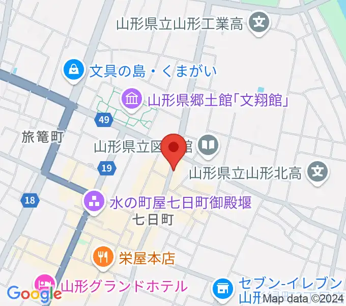 フランク ロイド ライトの地図