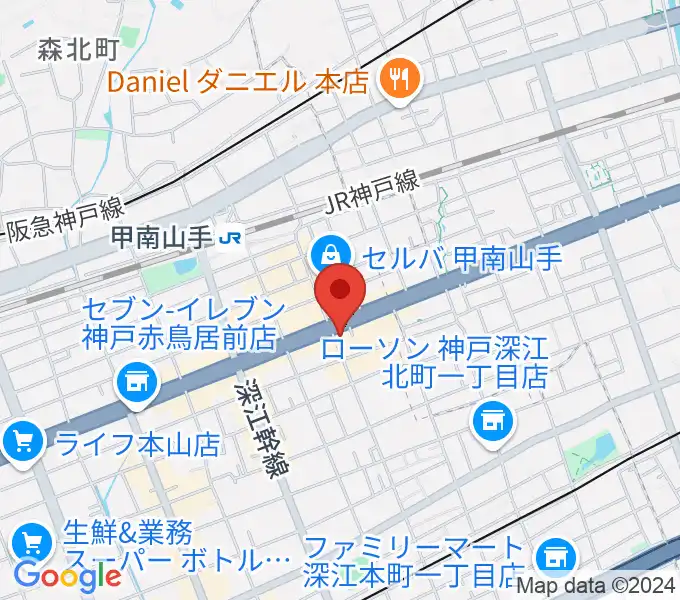 zing musicの地図