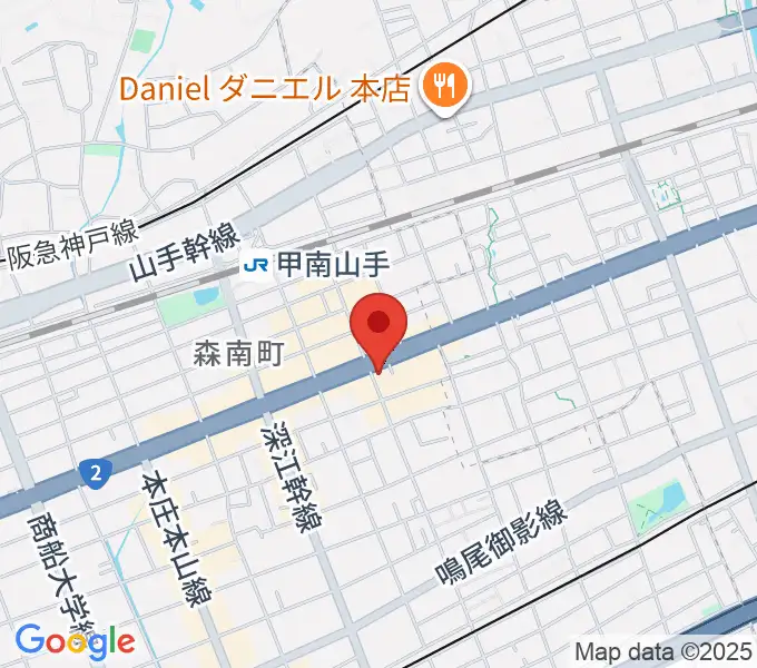 zing musicの地図