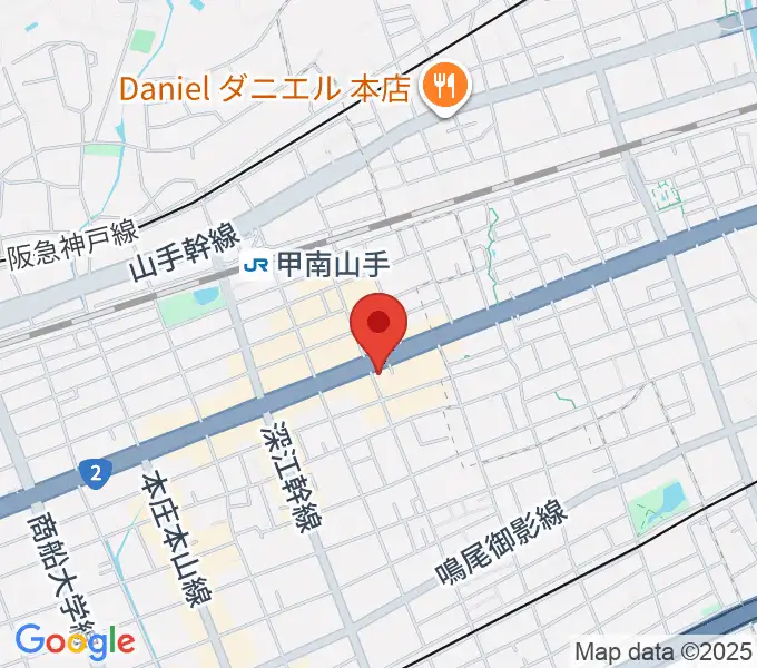 zing musicの地図