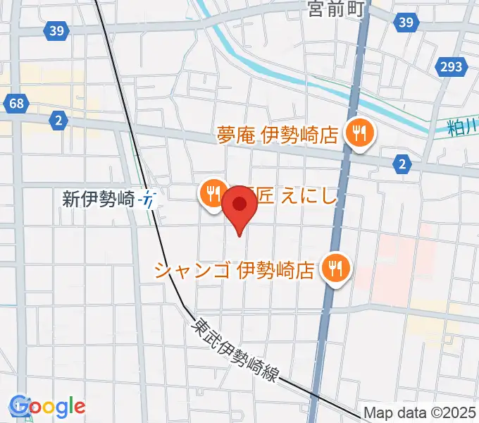 REFUGE Isesaki Studioの地図
