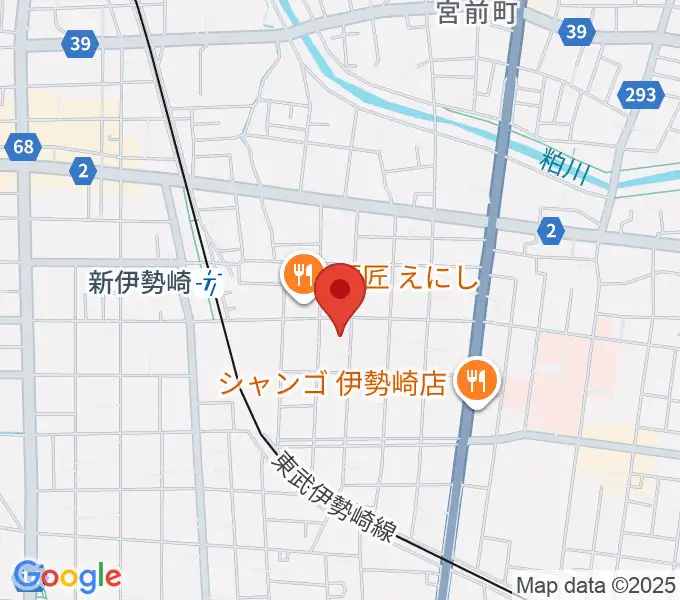 REFUGE Isesaki Studioの地図
